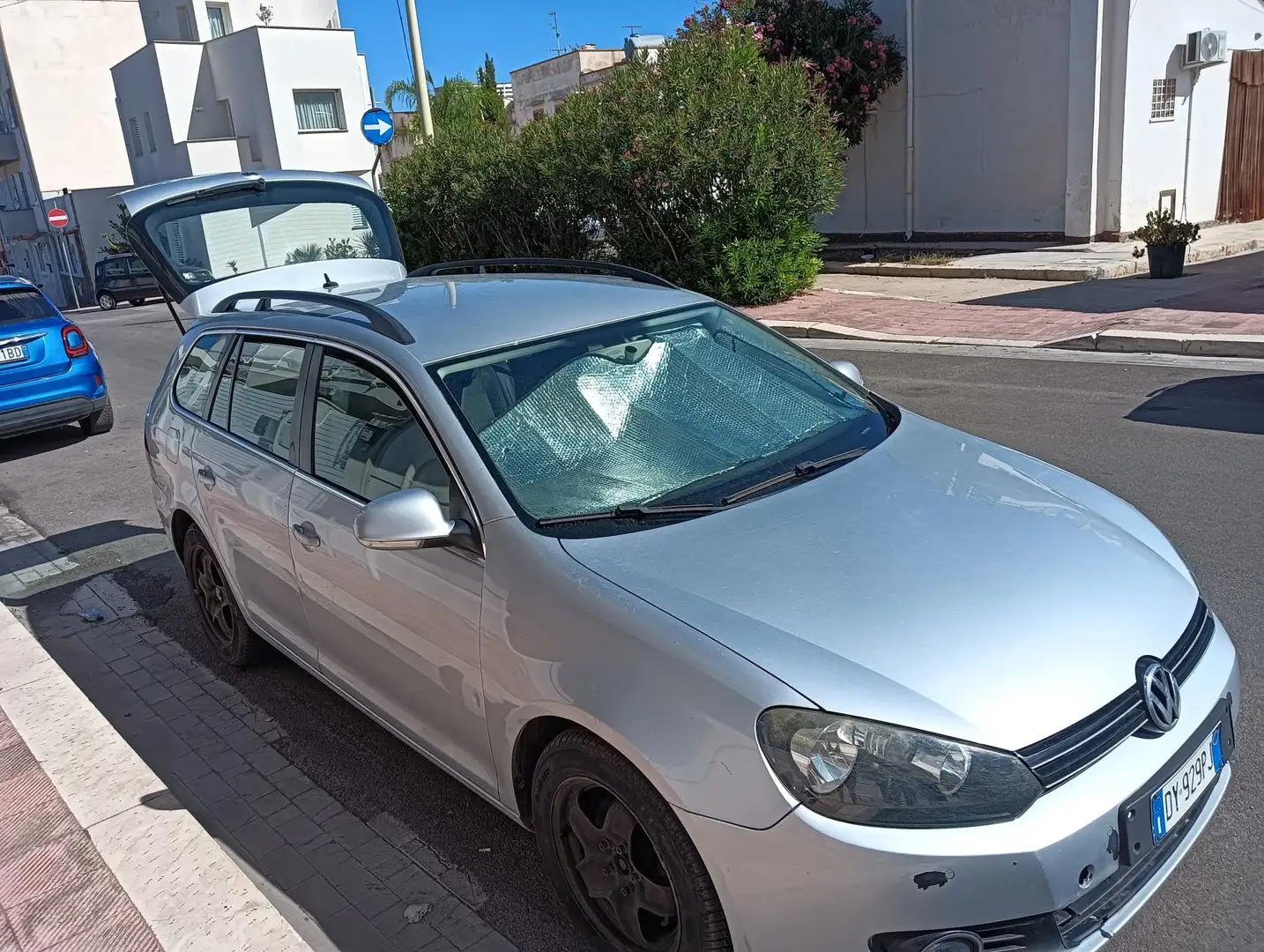 Volkswagen Golf Golf VI 2008 Variant Variant 1.6 tdi Comfortline Gümüş rengi - 1
