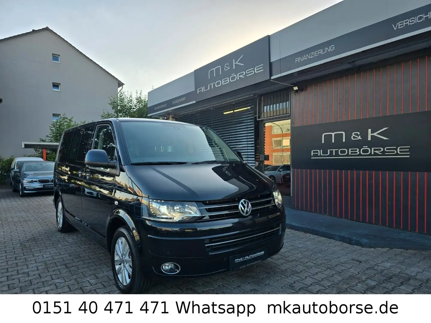 Volkswagen T5 Multivan HIGHLINE  4 MOTION Standheizung. Negru - 2