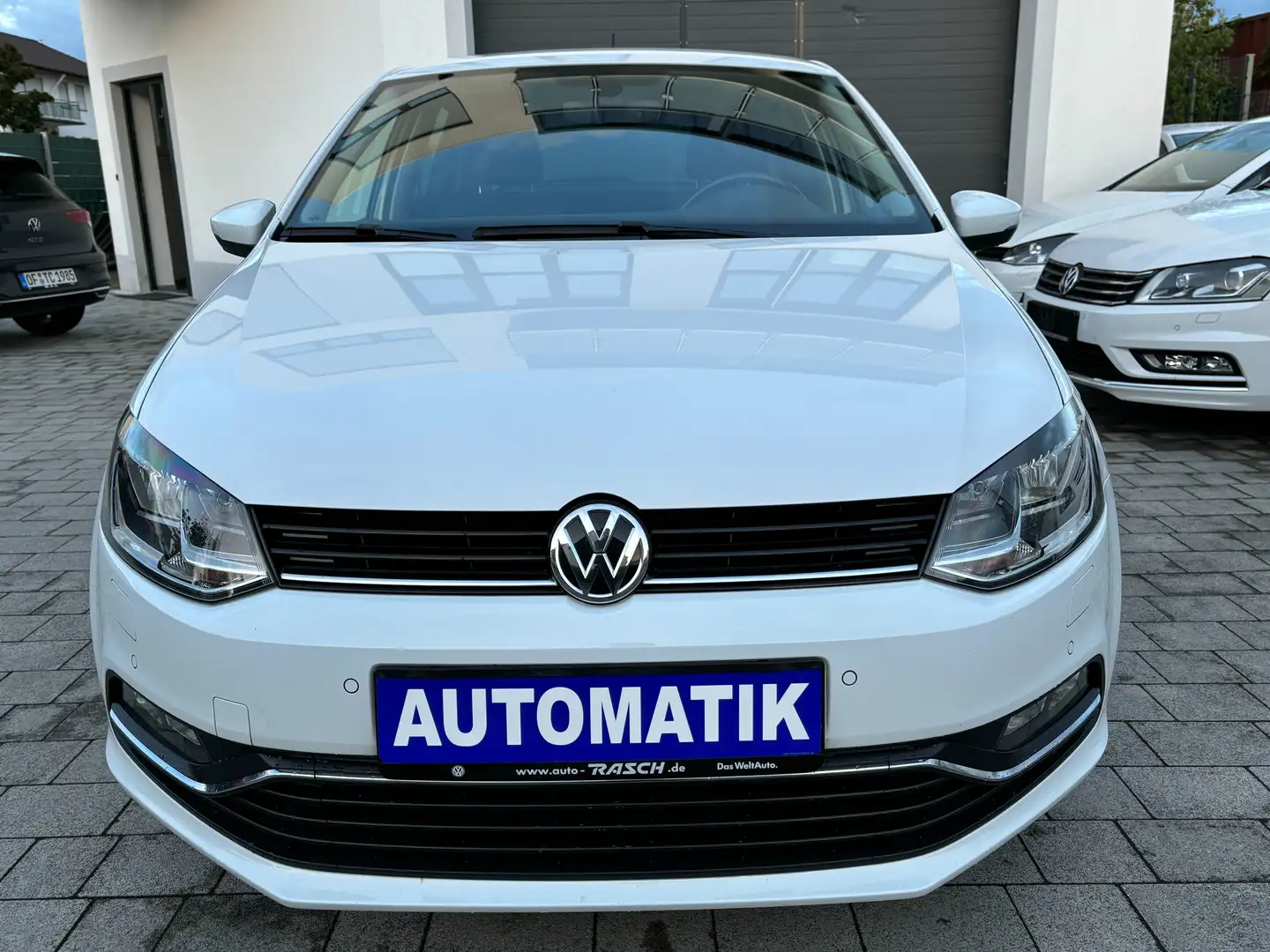 Volkswagen Polo Automatik*HU/AU Neu*2.Hand*SHZ*Temp.*PDC* Wit - 1