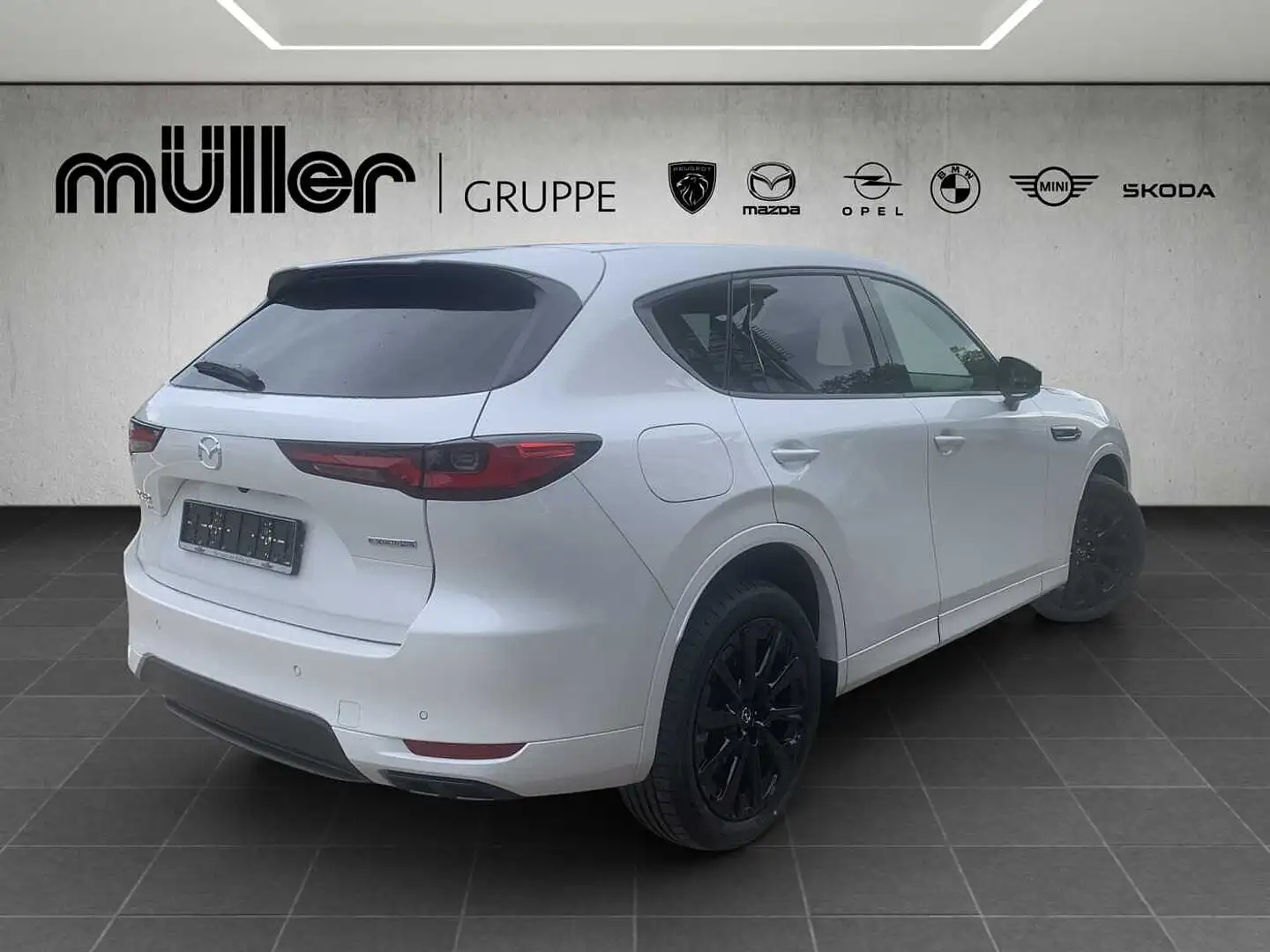 Mazda CX-60 PHEV 327 PS 8AT AWD HOMURA COSO 2025 Mazda CX-60 5 Weiß - 2