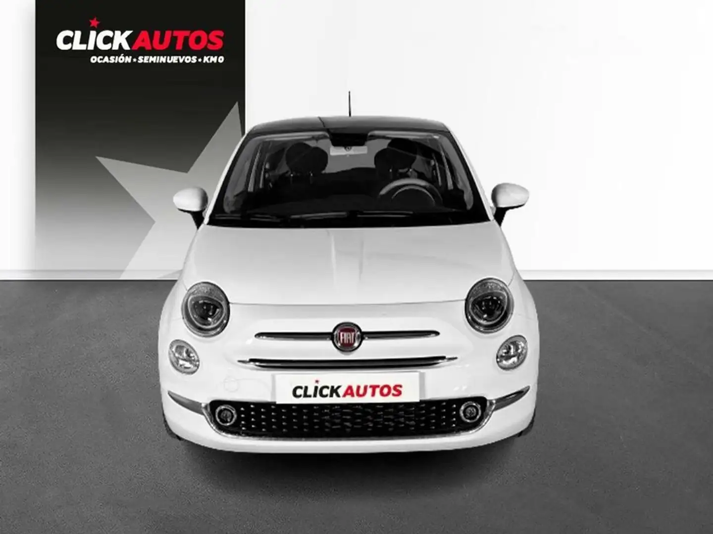 Fiat 500 1.0 Hybrid 70CV Monotrim+Pack Weiß - 2