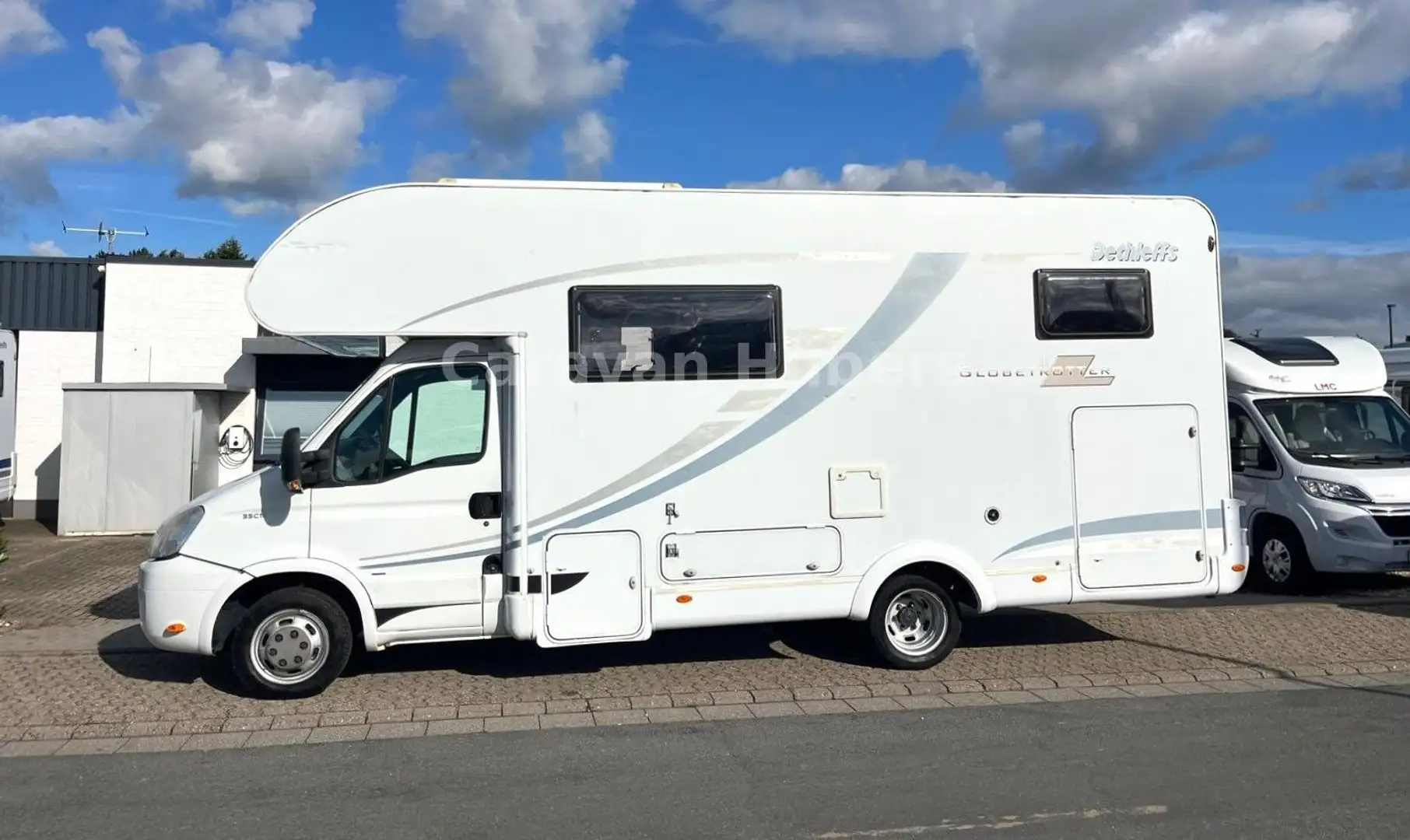 Dethleffs A 6878 - Festbett - Automatik - 2 x Klima Weiß - 1