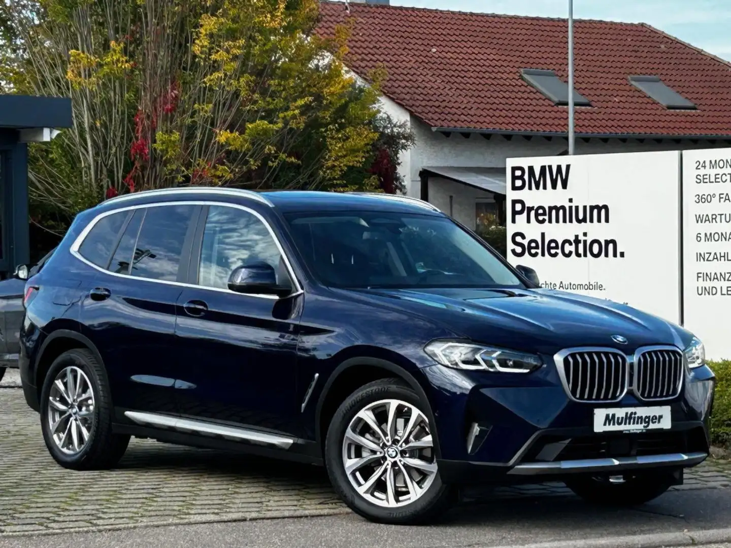BMW X3 x20d Leder HUD ACC Pano.SuView.Laser HiFi AHK Blau - 2