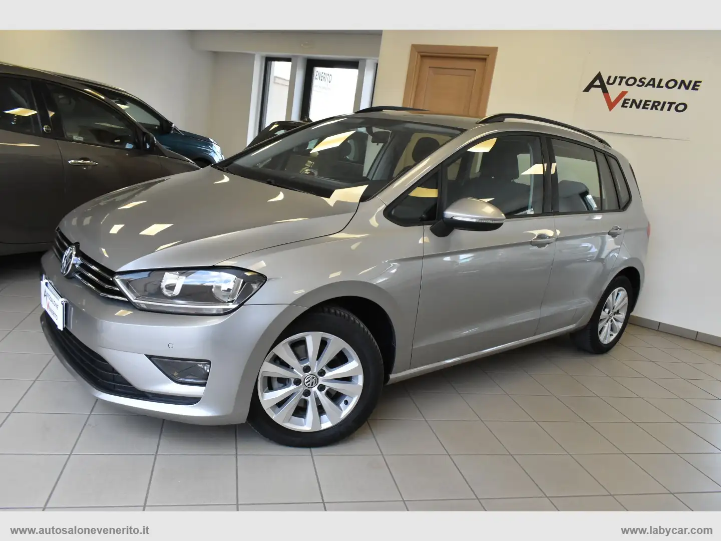 Volkswagen Golf Sportsvan Sportsvan 1.6 TDI 115CV Exec. BMT Gris - 1