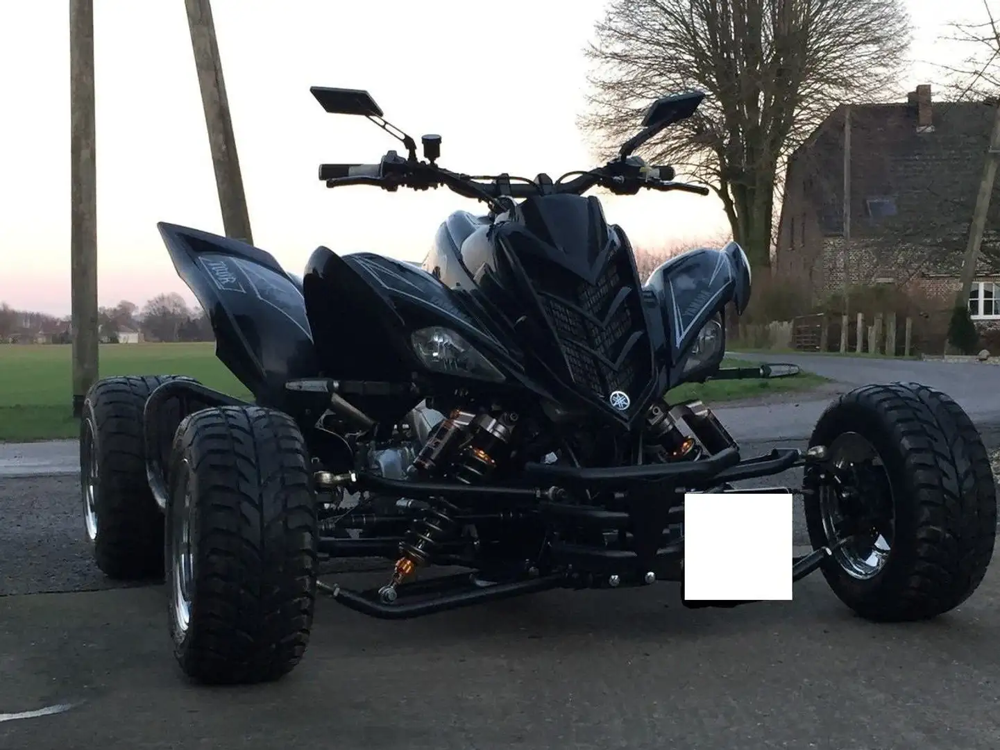 Yamaha Raptor 700 Zwart - 1