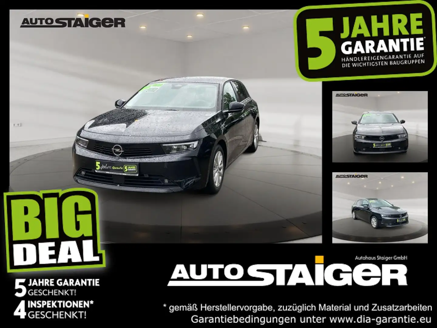 Opel Astra L 1.2 Turbo Enjoy LED+SHZ+Winterp.+KlimaA Schwarz - 1