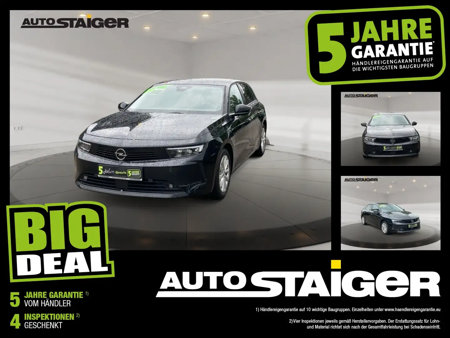 Opel Astra L 1.2 Turbo Enjoy LED+SHZ+Winterp.+KlimaA Schwarz - 1