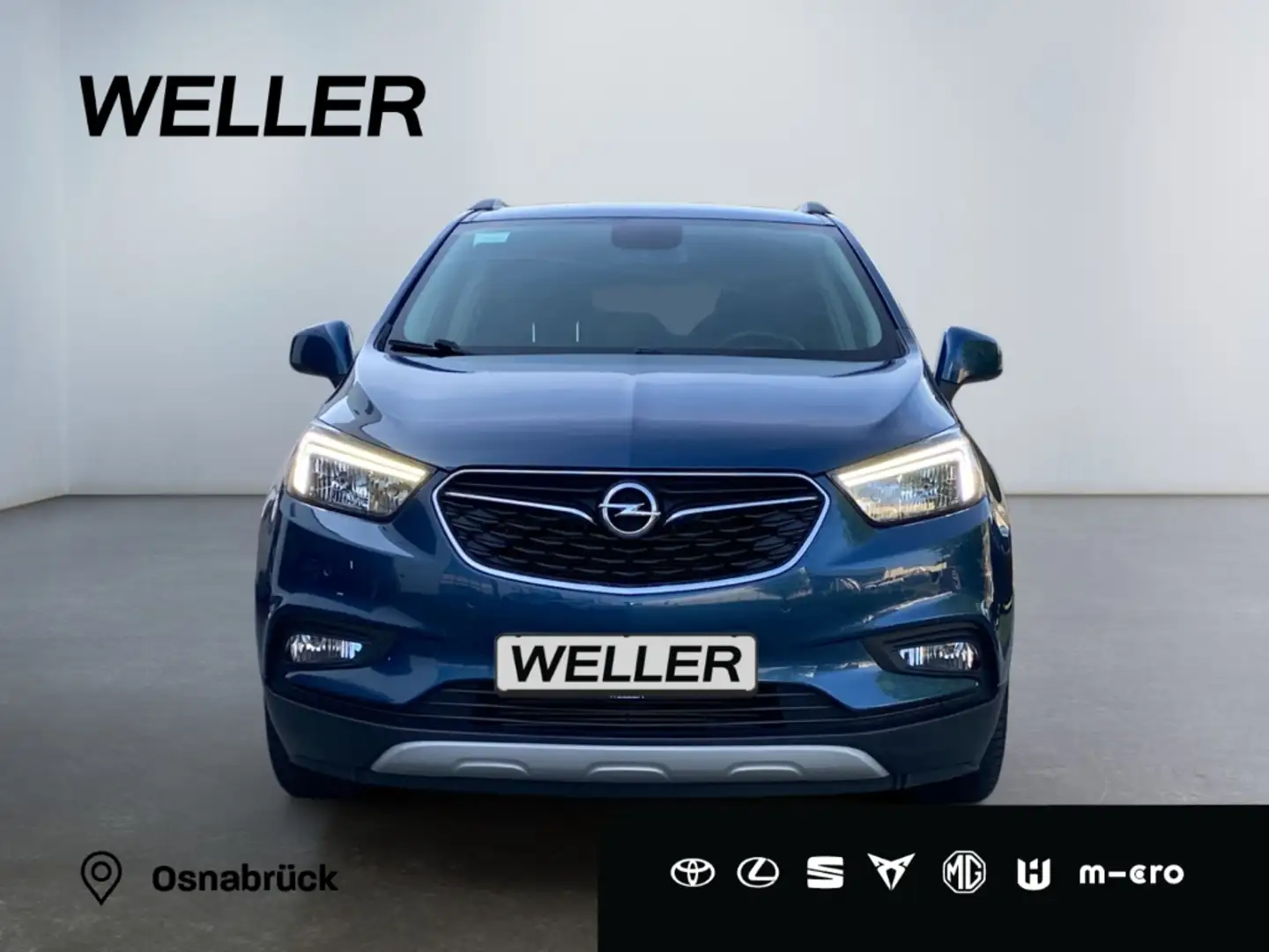 Opel Mokka X 1.4 Automatik Active *CAM*Navi*SHZ*PDC* Bleu - 2
