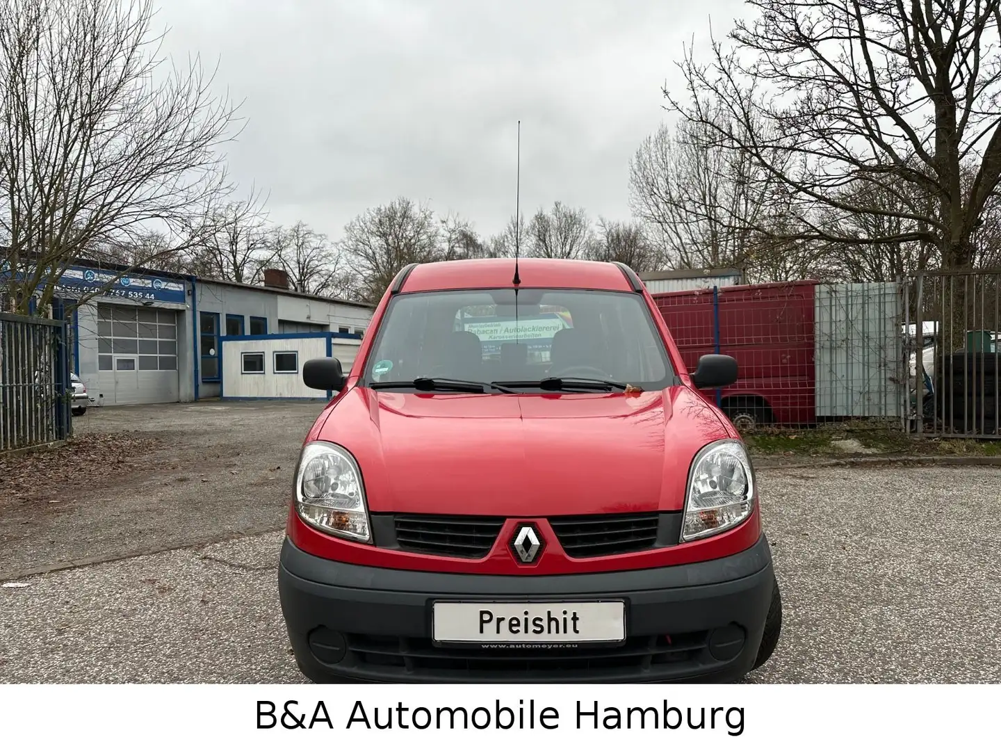 Renault Kangoo Campus 2Hand+Tüv/Au NEU+AHK+KLima Rot - 2