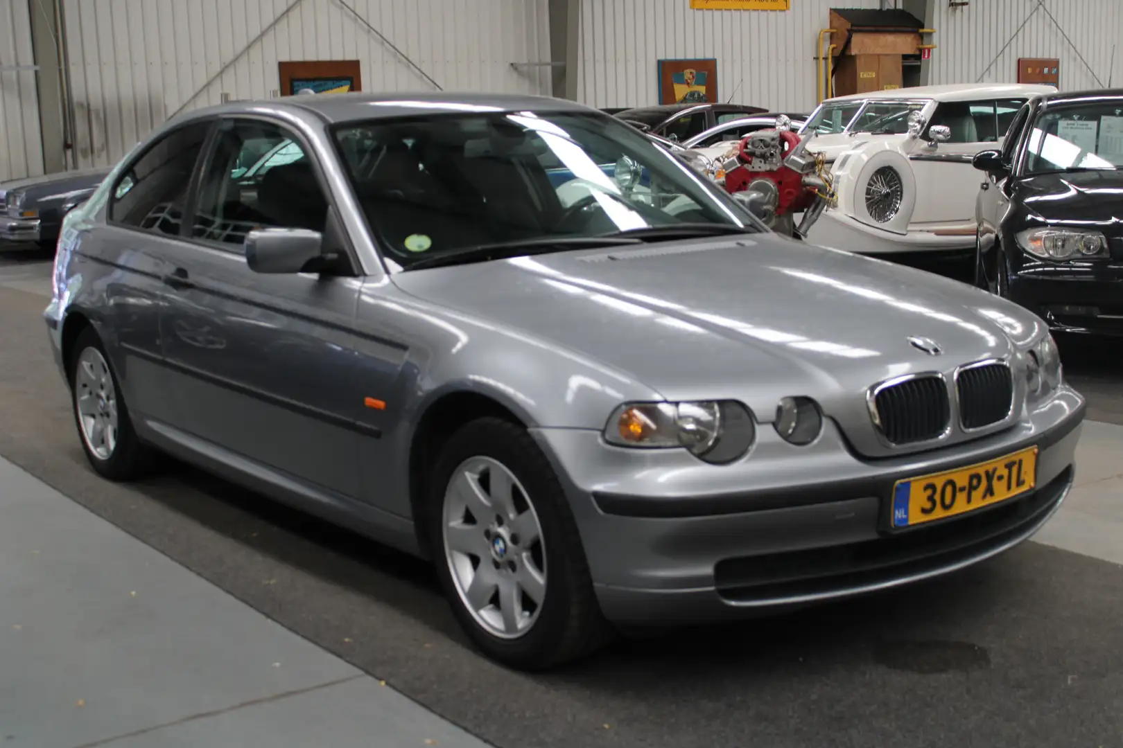 BMW 316 3-serie Compact 316ti Black&Silver Airco, NAP, Stu Gris - 2