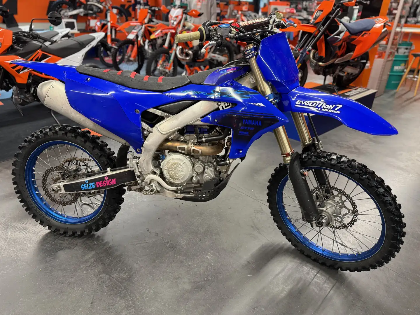 Yamaha YZ 450 Синій - 1