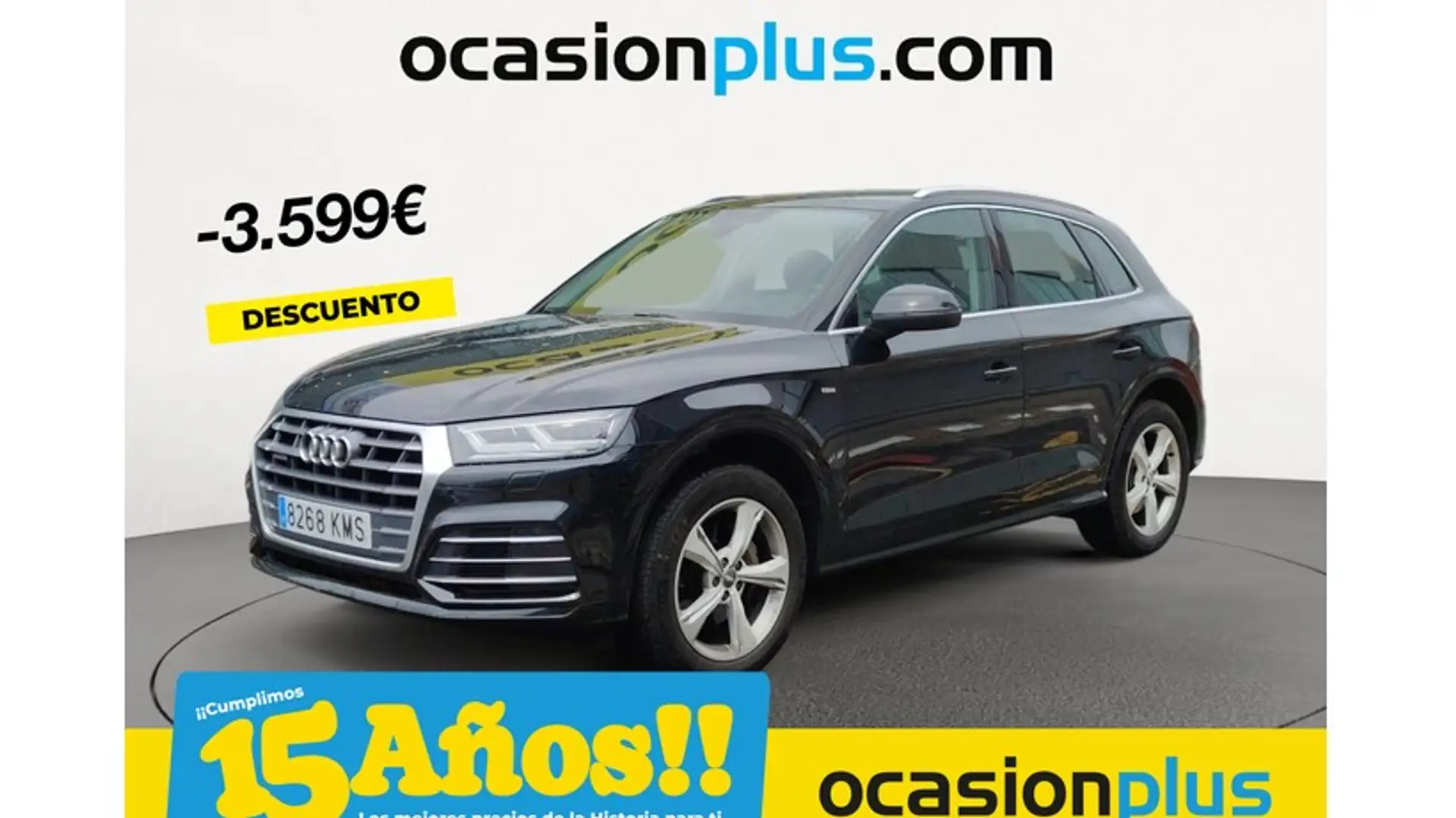 Audi Q5 2.0TDI S line quattro-ultra S tronic 120kW Negro - 1