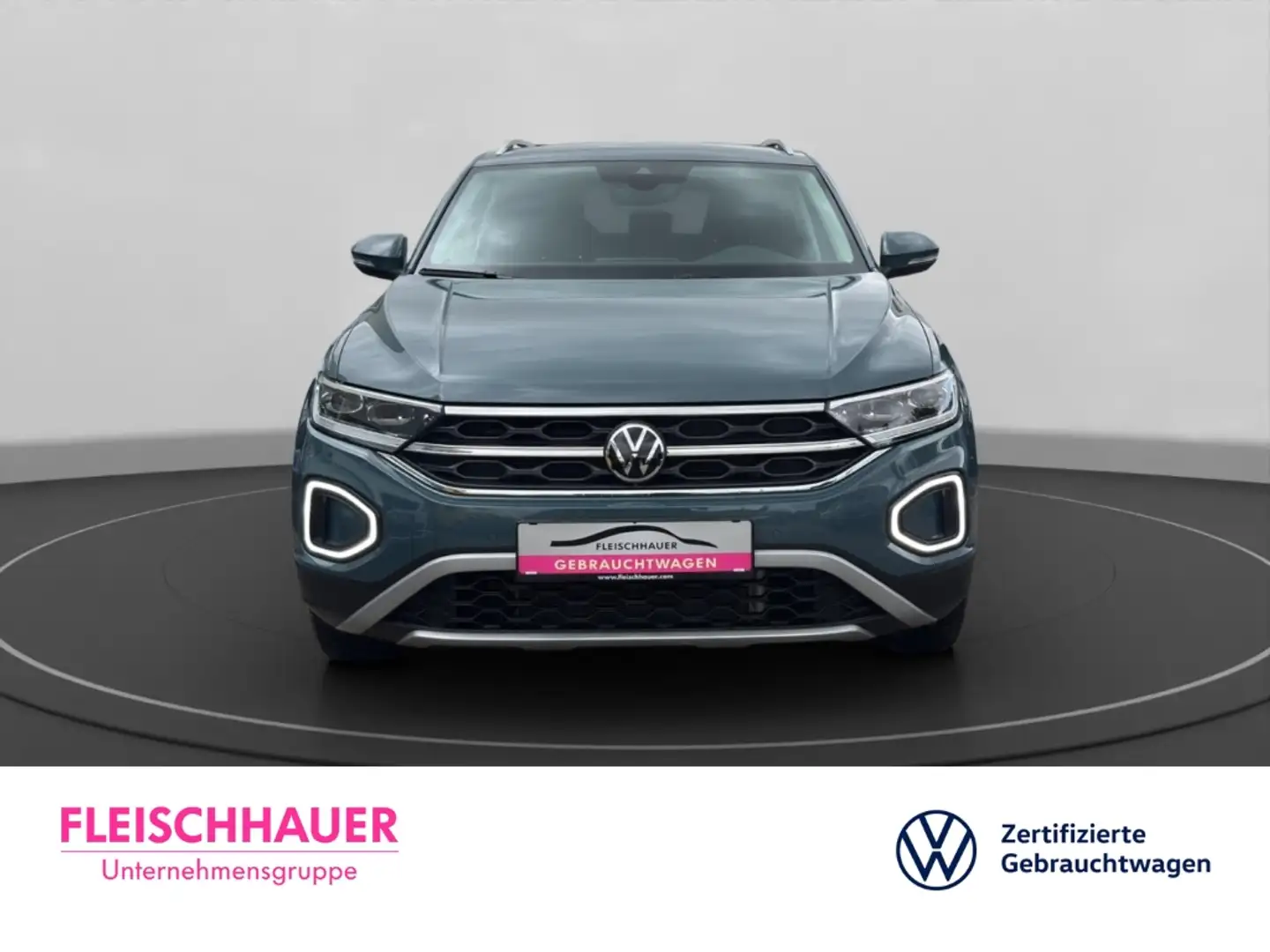 Volkswagen T-Roc 1.0 TSI Style StHz+Navi+CarPlay+ACC+PDC+LED Blu/Azzurro - 2