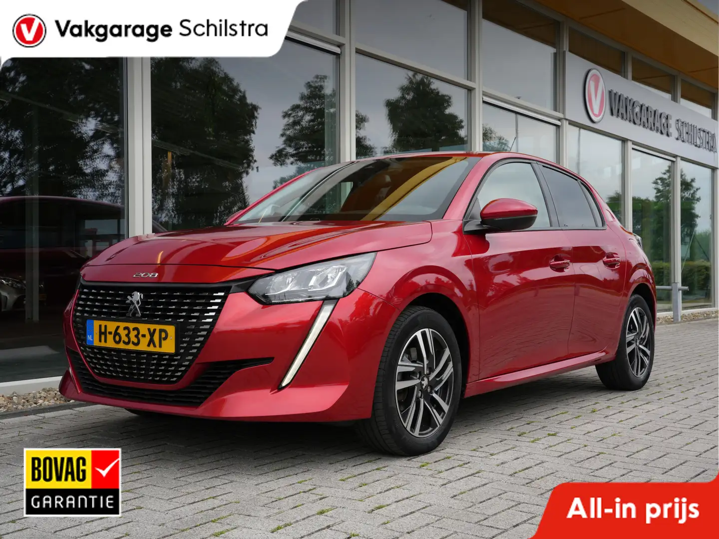 Peugeot 208 1.2 PureTech Allure | I-Cockpit | Navigatie | Clim Rouge - 1