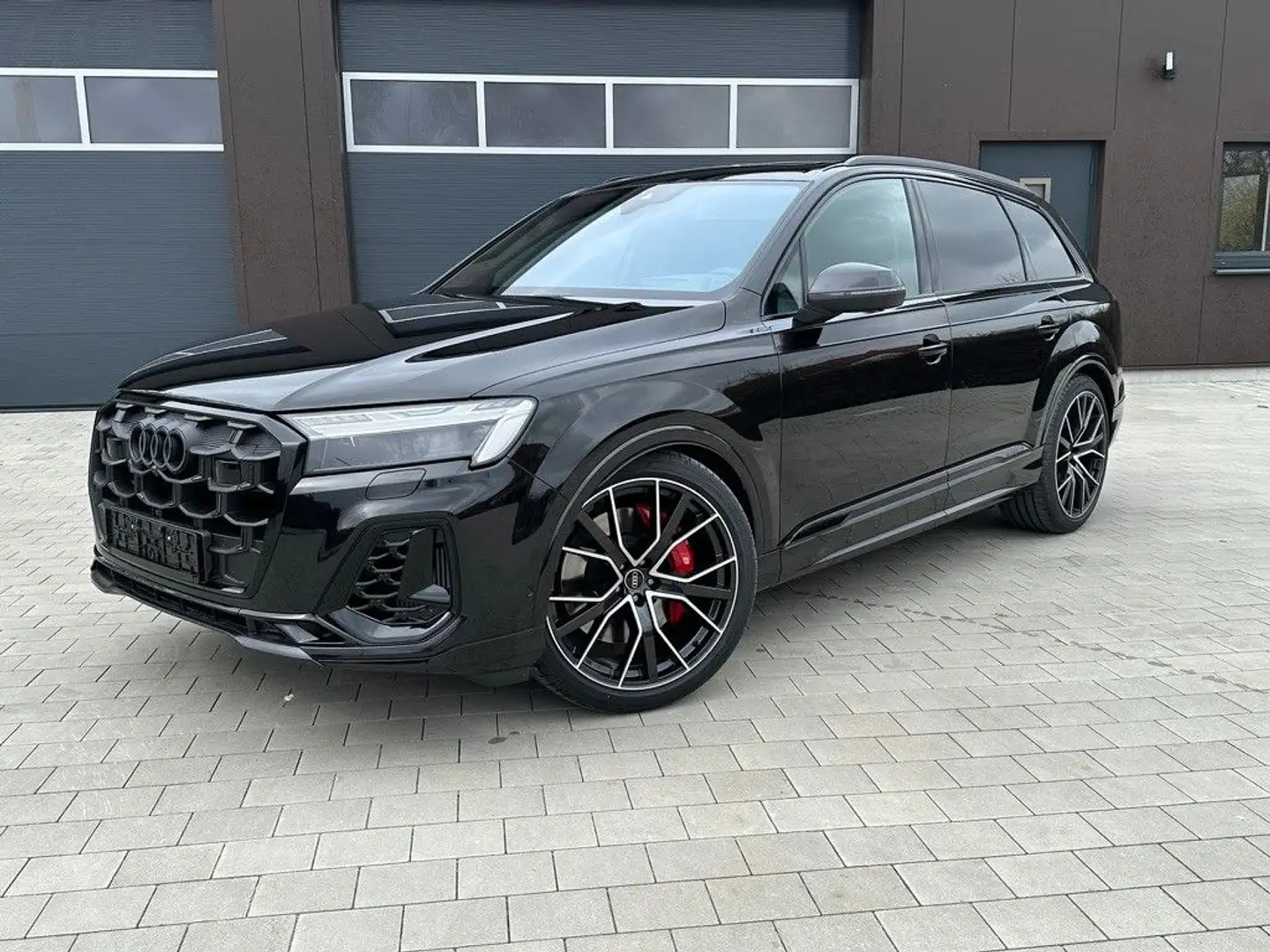 Audi Q7 55 TFSI qu. S line 7-Si/MASSAGE/PANO/AHK Schwarz - 1