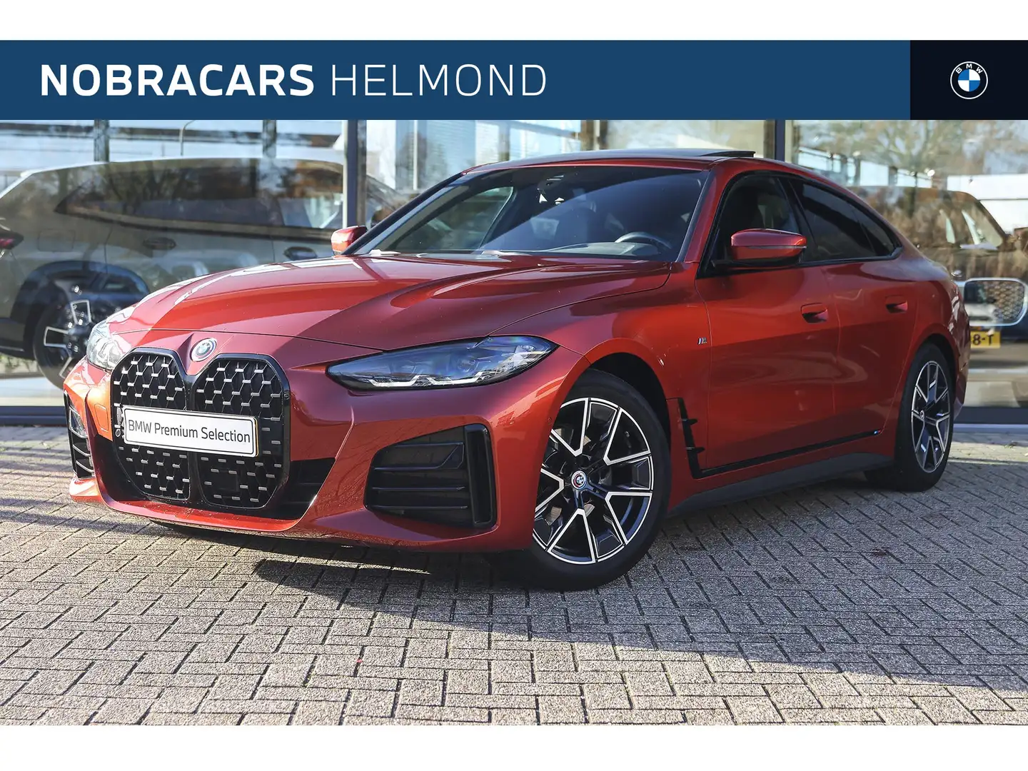 BMW 420 4 Serie Gran Coupé 420i High Executive M Sport Aut Oranje - 1