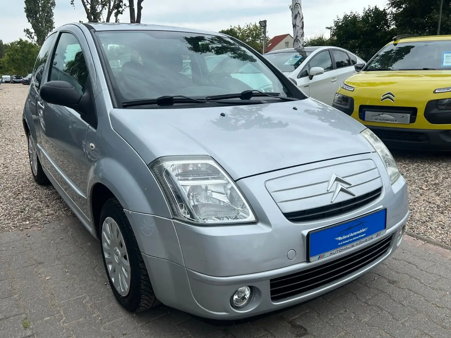 Citroen C2 Confort*2.HD*Klima*E-Paket*77.TKM*TÜV NEU Grau - 2