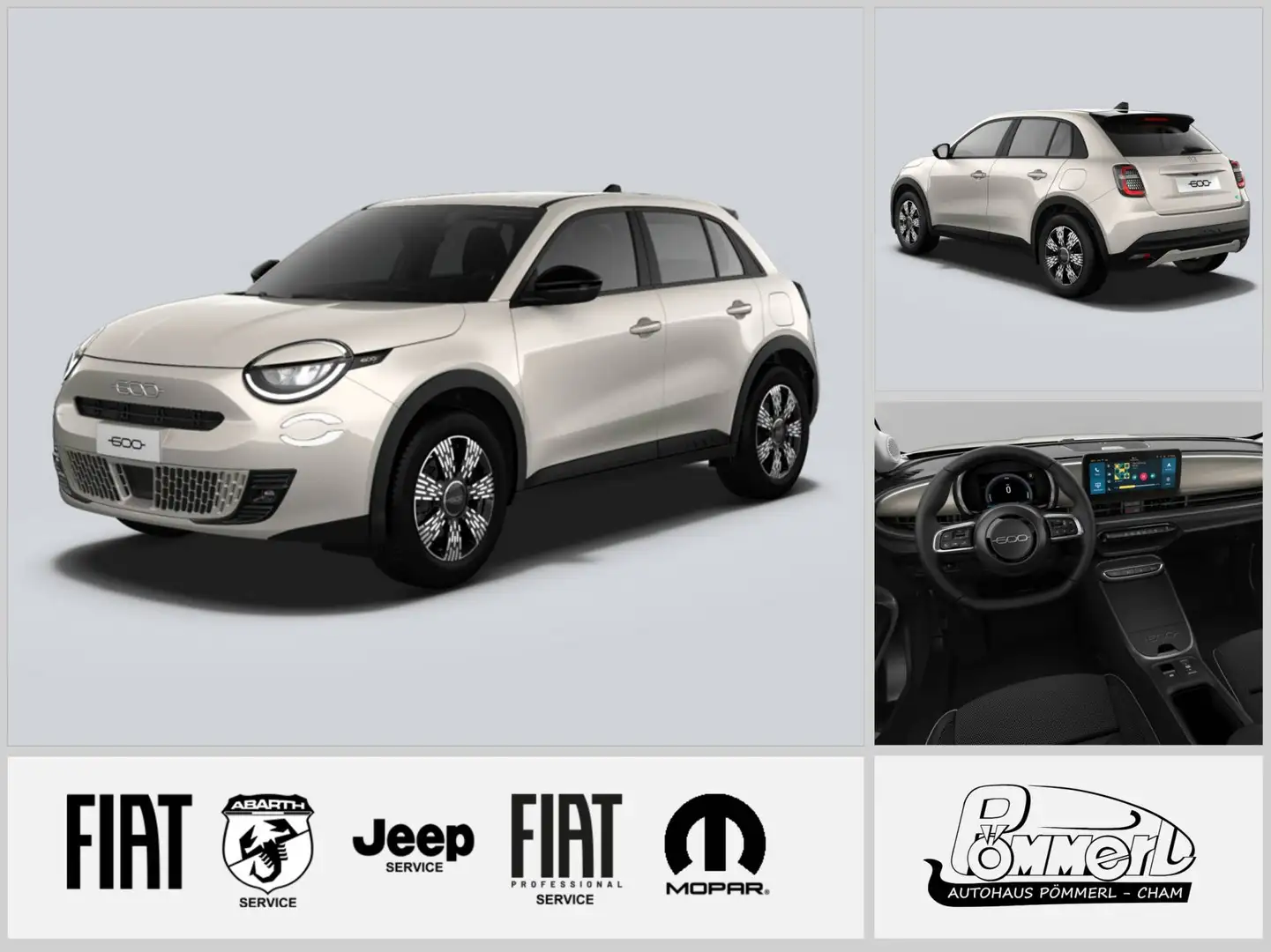 Fiat 600e Icon Beige - 1