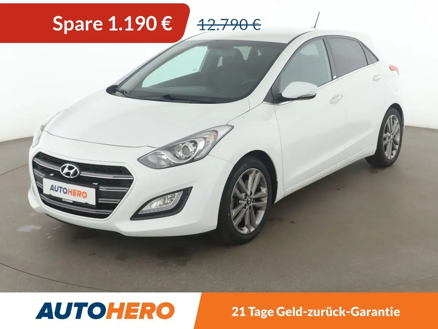 Hyundai i30 1.6 GDI Passion blue*NAVI*TEMPO*CAM*PDC* Weiß - 1
