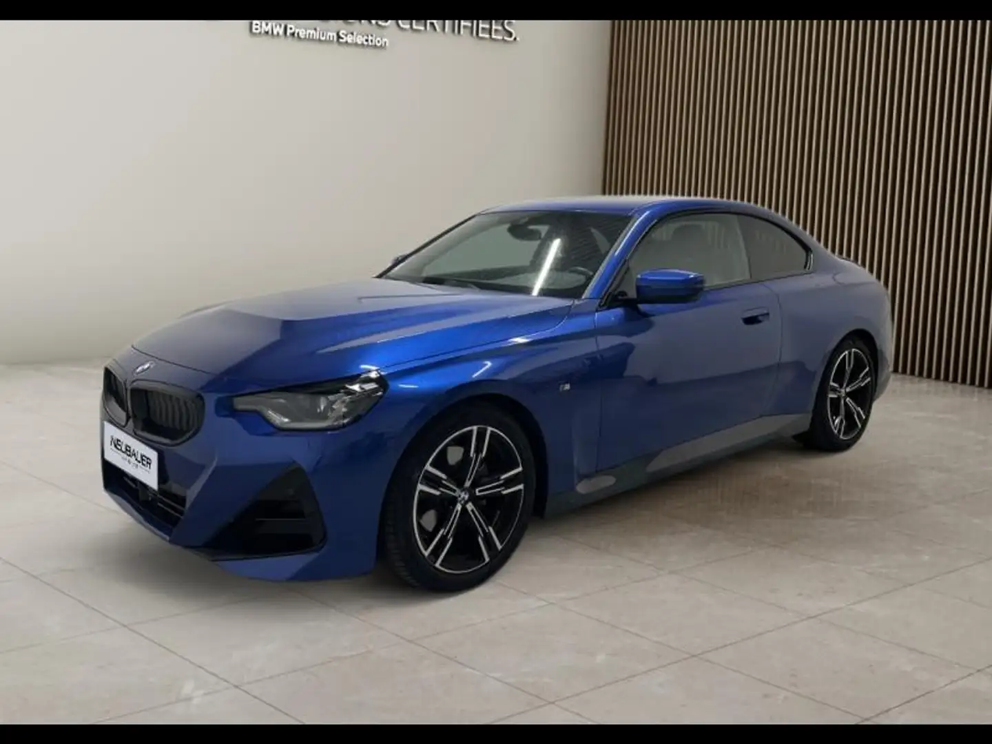 BMW 220 220iA 184ch M Sport Bleu - 1