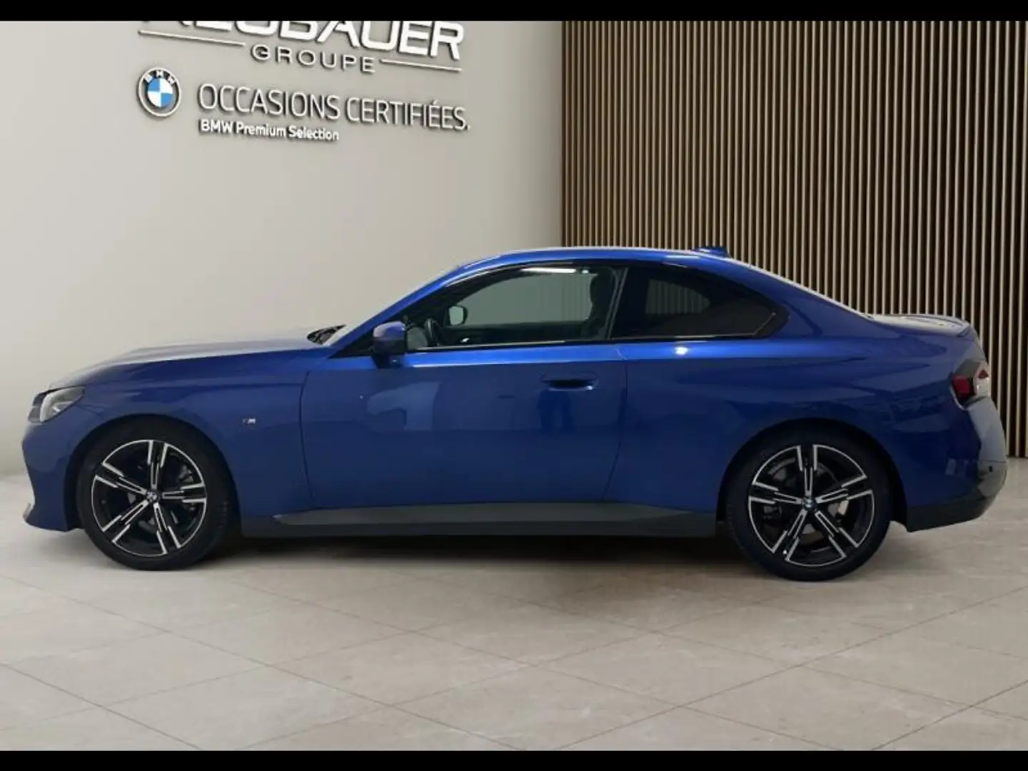 BMW 220 220iA 184ch M Sport Bleu - 2
