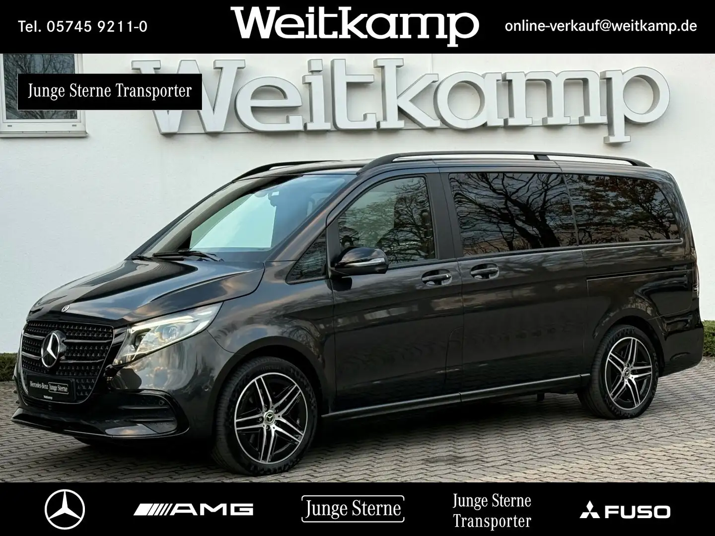 Mercedes-Benz V 250 V 250 d 4M AVANT. Lang AMG+PANO+AHK+360°+7-SITZ Grau - 1