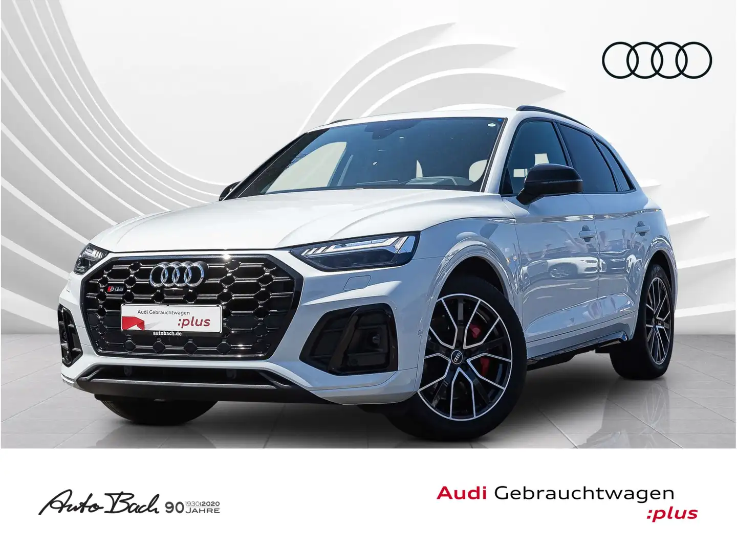 Audi SQ5 3.0TDI Navi LED Standhzg Panorama HuD B&O AC Blanc - 1
