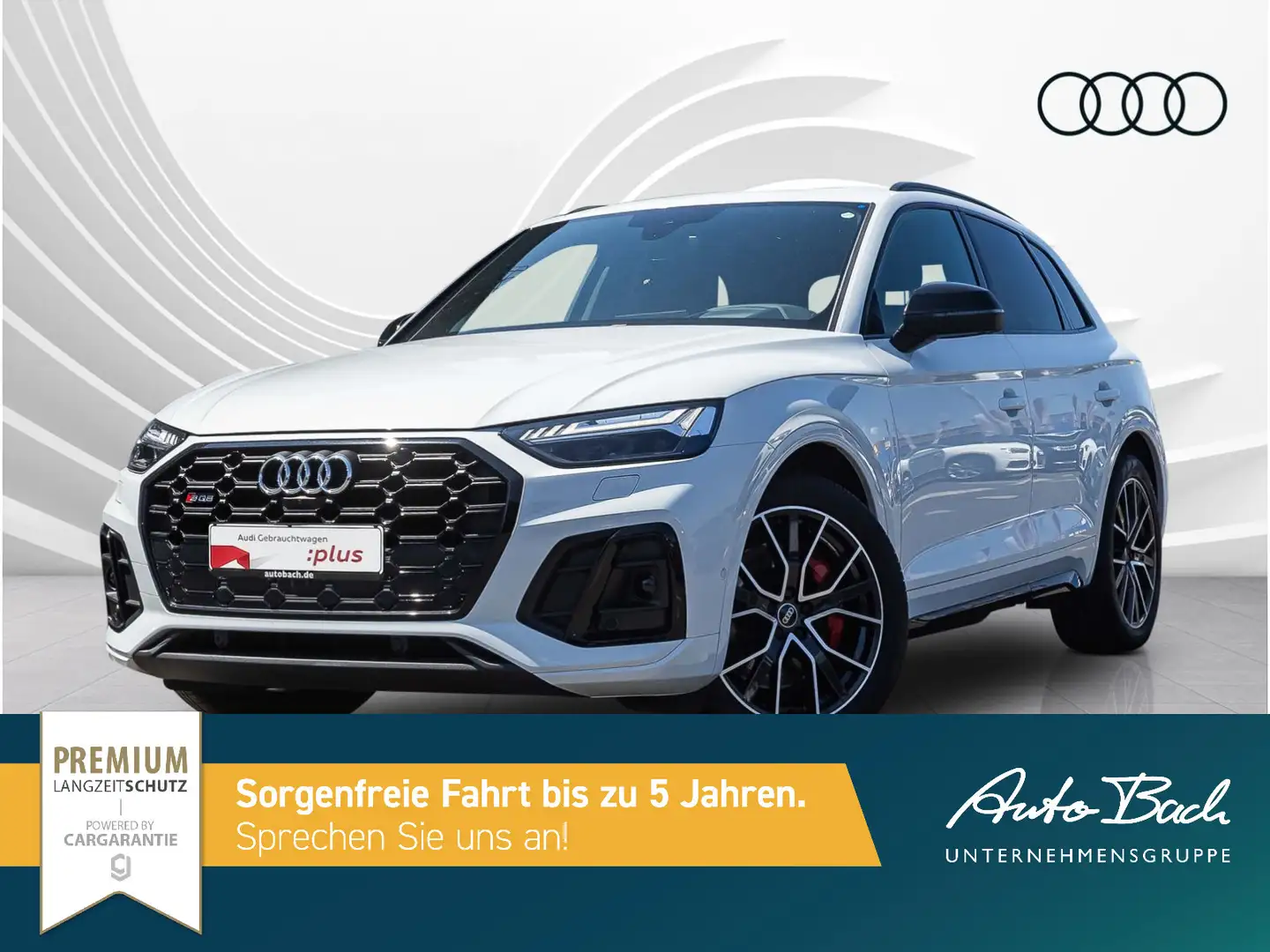 Audi SQ5 3.0TDI Navi LED Standhzg Panorama HuD B&O AC Blanc - 2