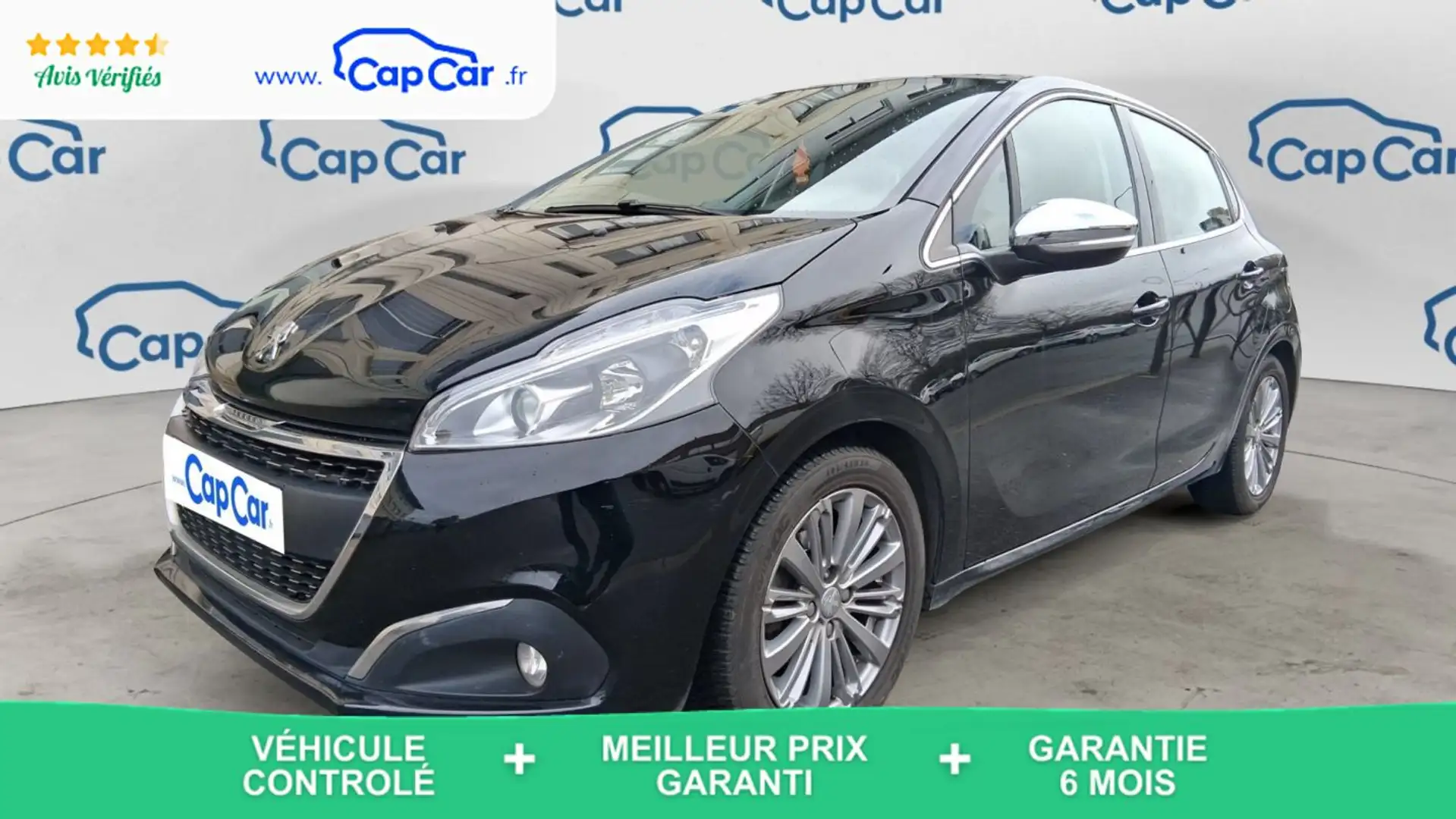 Peugeot 208 1.5 BlueHDi 100 Allure Noir - 1