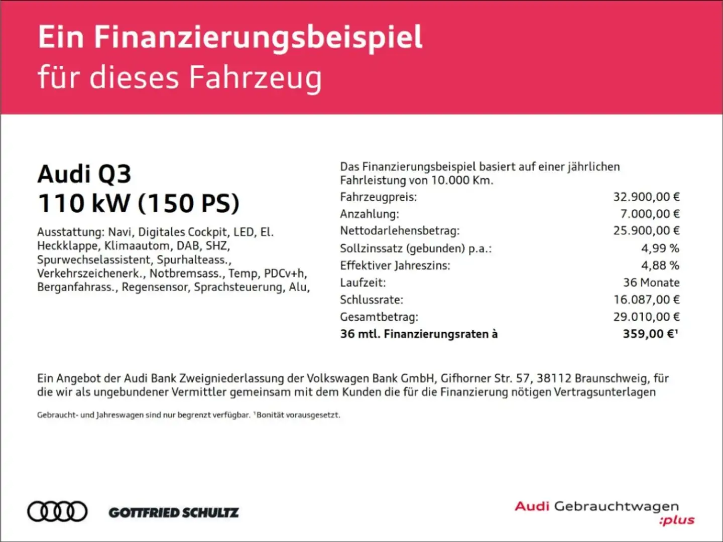 Audi Q3 Sportback S line 35 TFSI MMI VIRTUAL PDC SCHWARZ Schwarz - 2