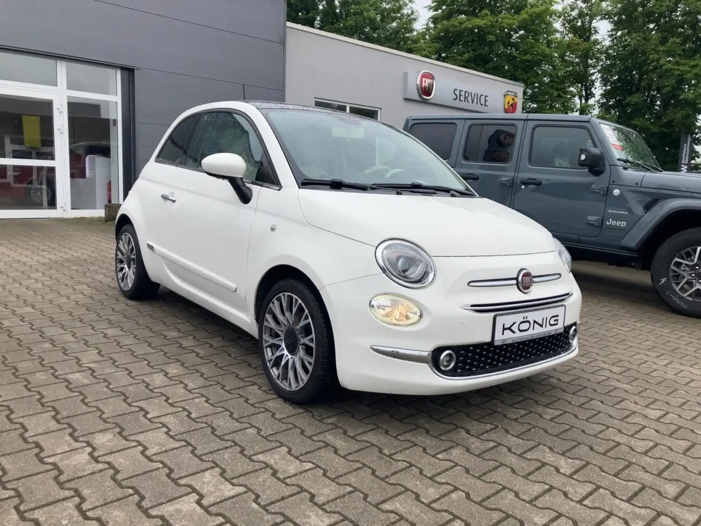 Fiat 500 Lounge Automatik Wit - 2
