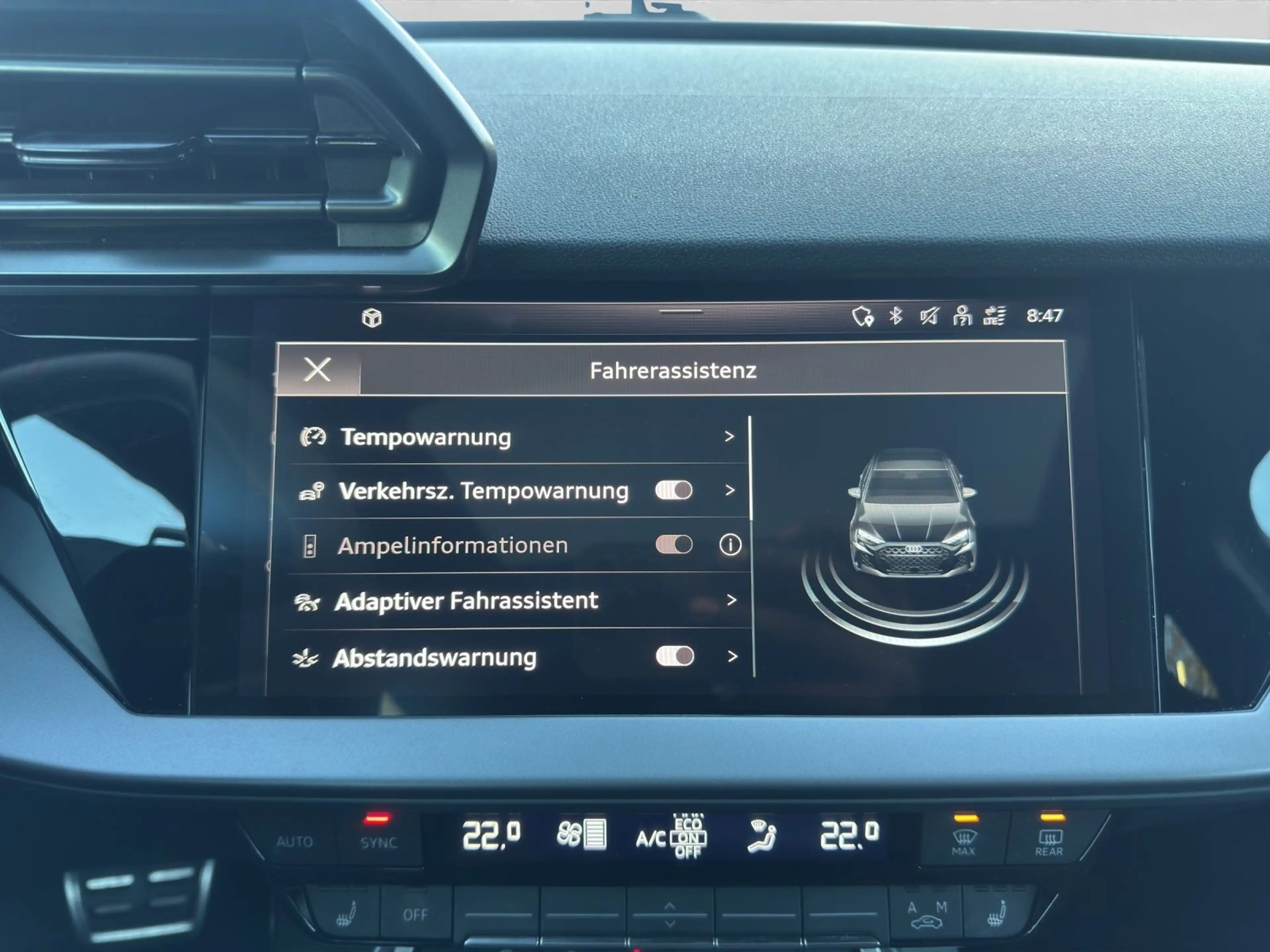 Audi RS3 RS3 LIMO TFSI Q RS-SCHALENSITZE 280kmH PANO — photo 14