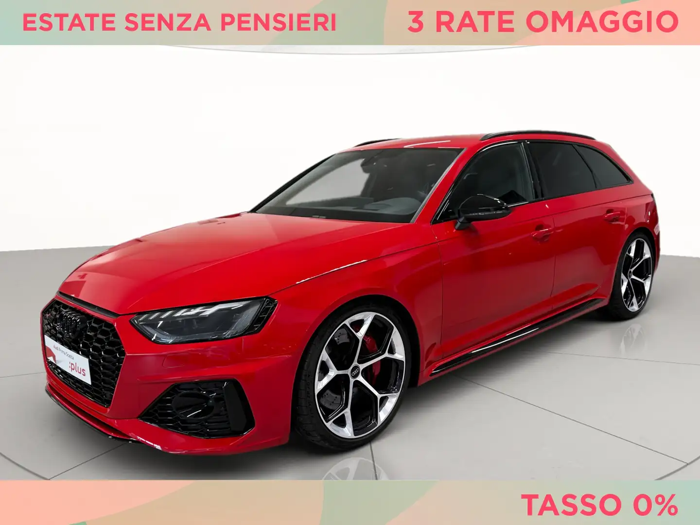 Audi RS4 avant 2.9 tfsi quattro 450cv tiptronic Rojo - 1