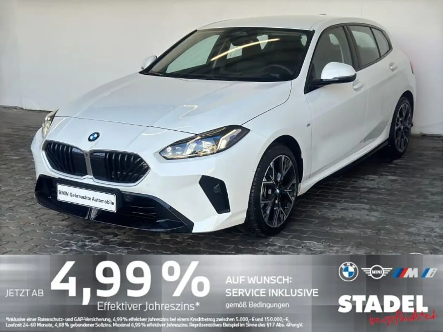 BMW 120 120 Liousine M Sport Navi.LED.HuD.360°.KofZg Bianco - 2