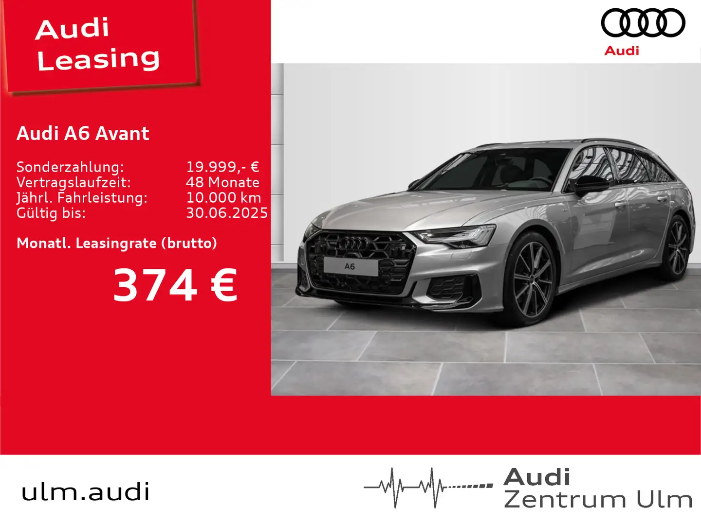 Audi A6 S line 40 TDI quattro S tronic AHK NAV+ Schwarz - 1