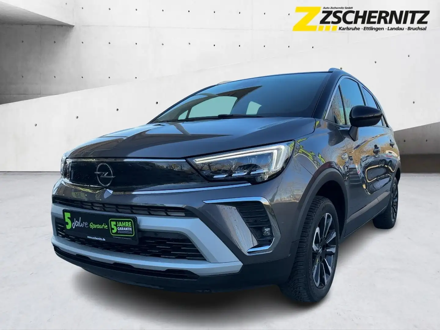 Opel Crossland 1.2 Turbo Elegance LED Kamera AHK Gris - 1