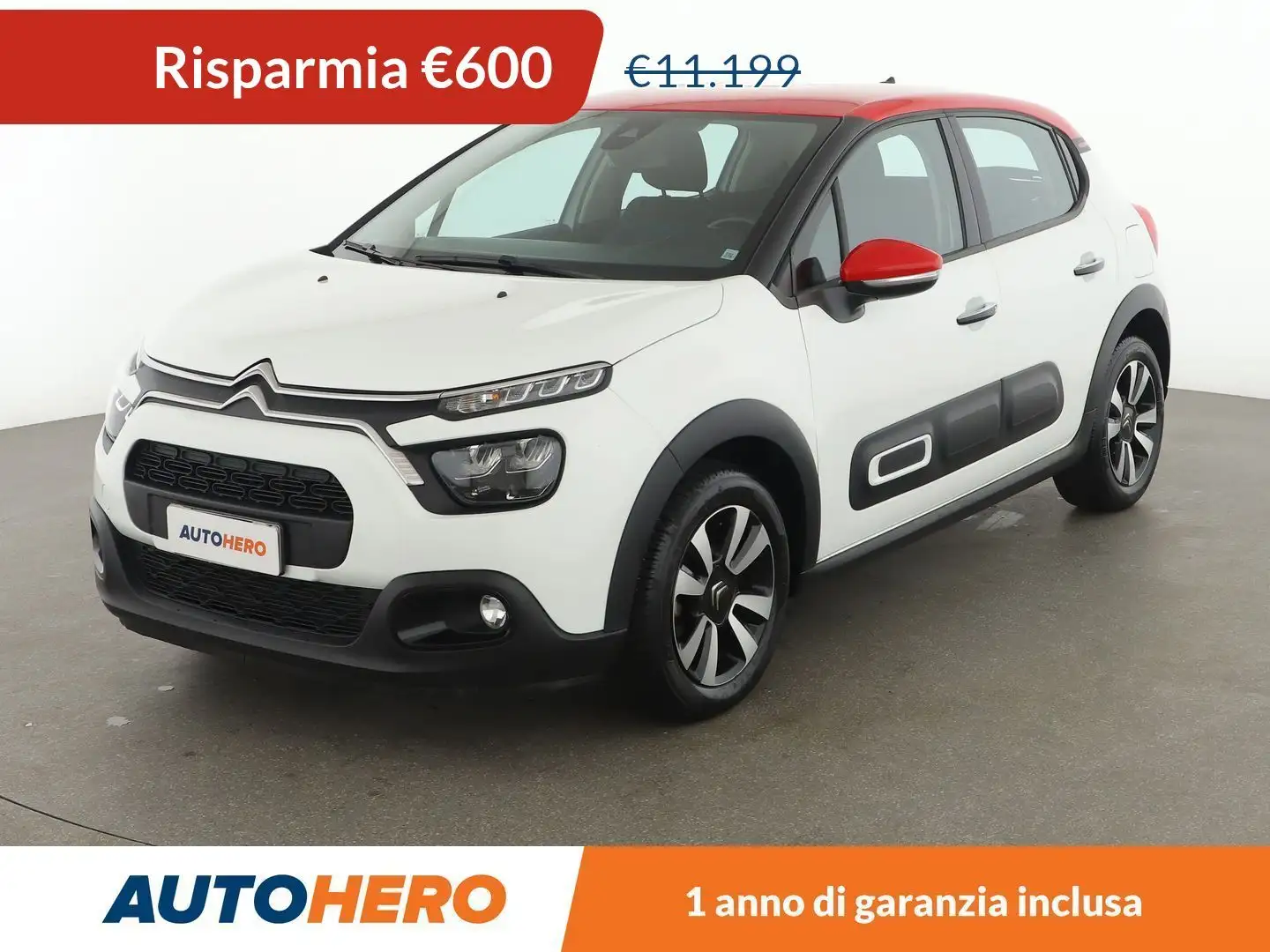Citroen C3 1.2 PureTech Shine 82 CV Bianco - 1