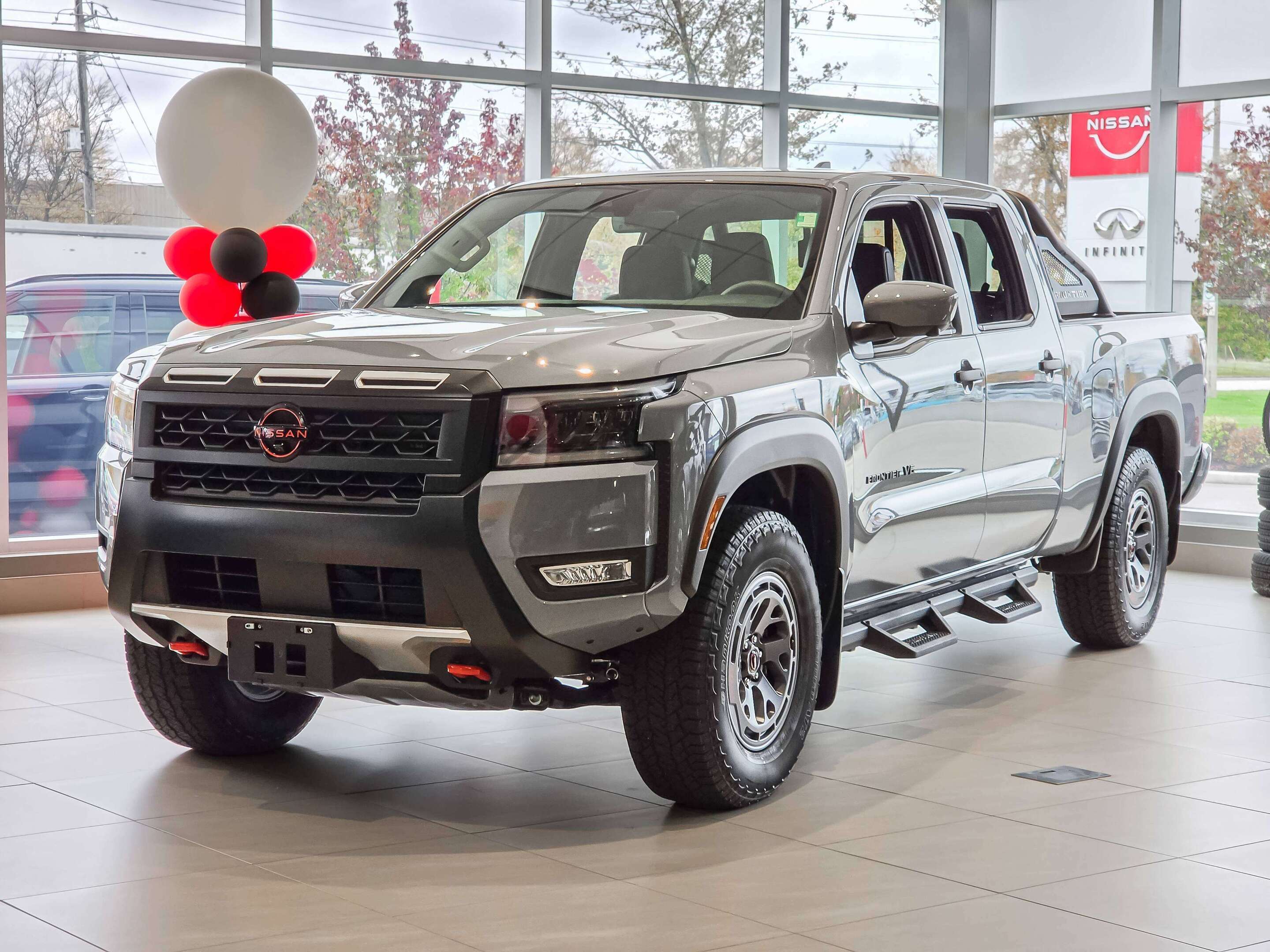 Gray 2027 Nissan Frontier Pickup Truck  Automatic
