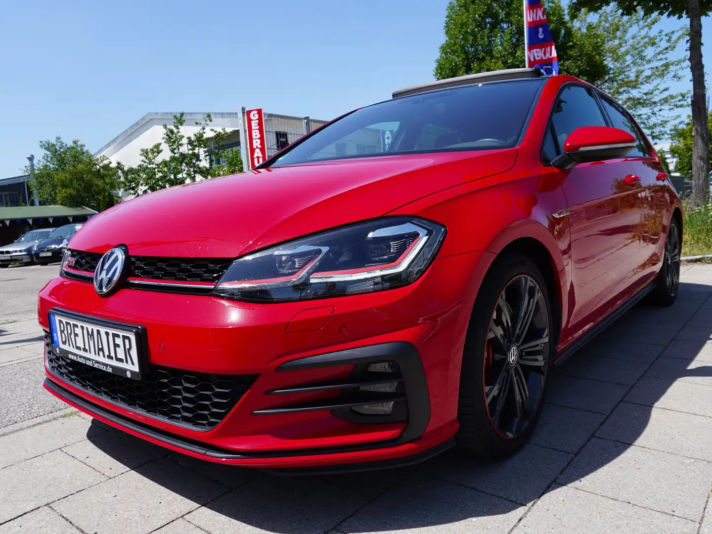 Volkswagen Golf GTI GTI PERFORMANCE BMT/Start-Stopp*TÜV NEU*1.HAND* Rouge - 1