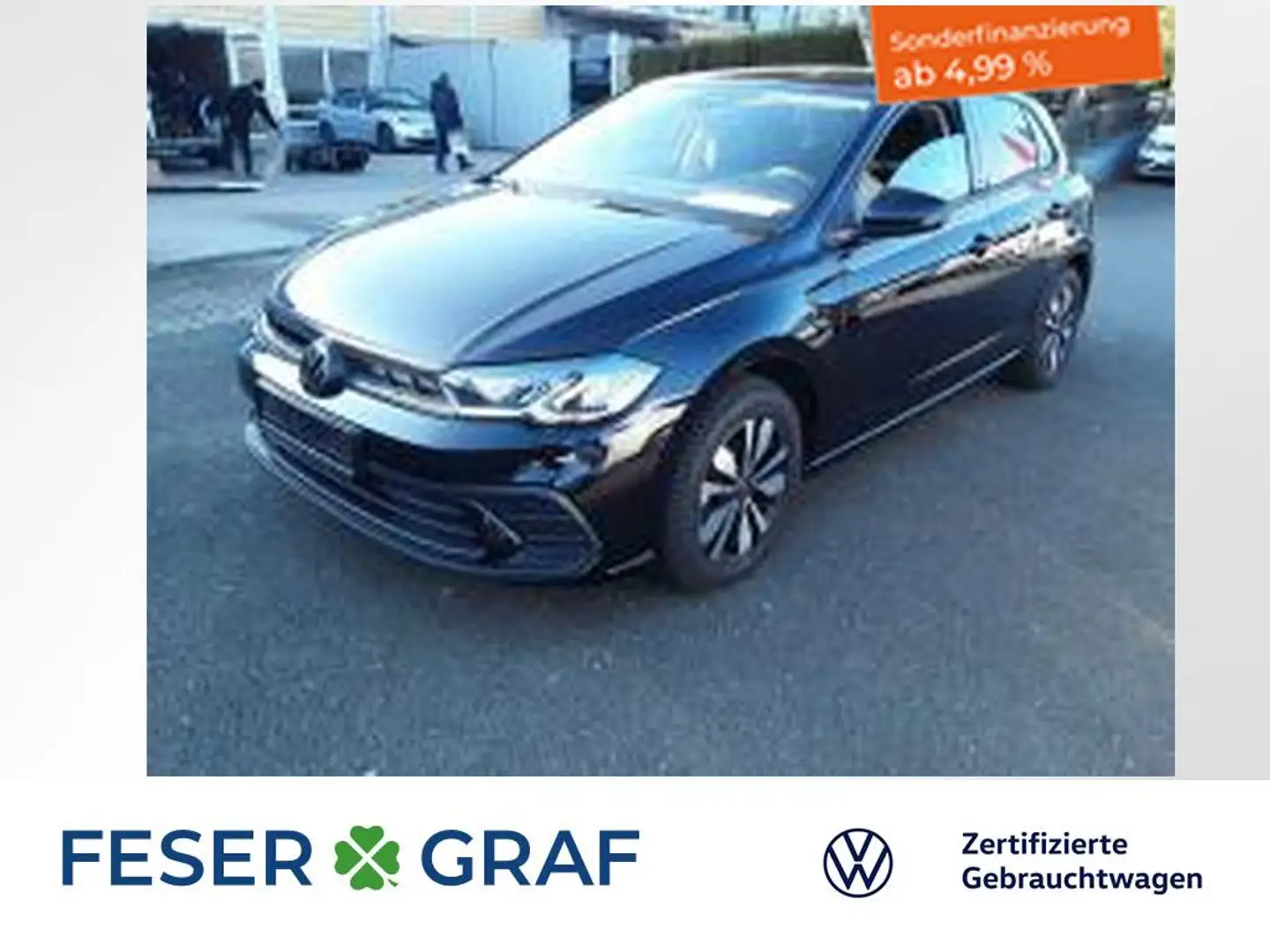 Volkswagen Polo MOVE 1.0 TSI 7-DSG NAVI KAMERA Noir - 1
