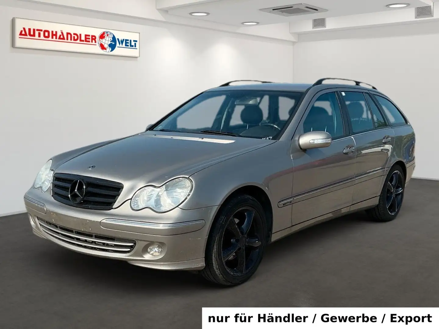 Mercedes-Benz C 180 Kompressor Kombi AT T-Leder AAC SHZ BT Silber - 1