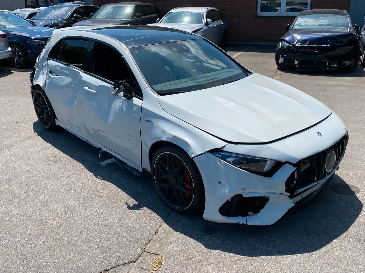 Mercedes-Benz A 45 AMG A 45 S AMG 4M+ *Panorama*Performance*Distronic* Blanco - 2