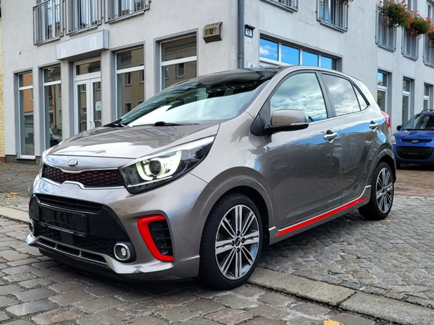 Kia Picanto GT Line STANDHZG SITZHZG LRHZG KAM KEYL Grijs - 1