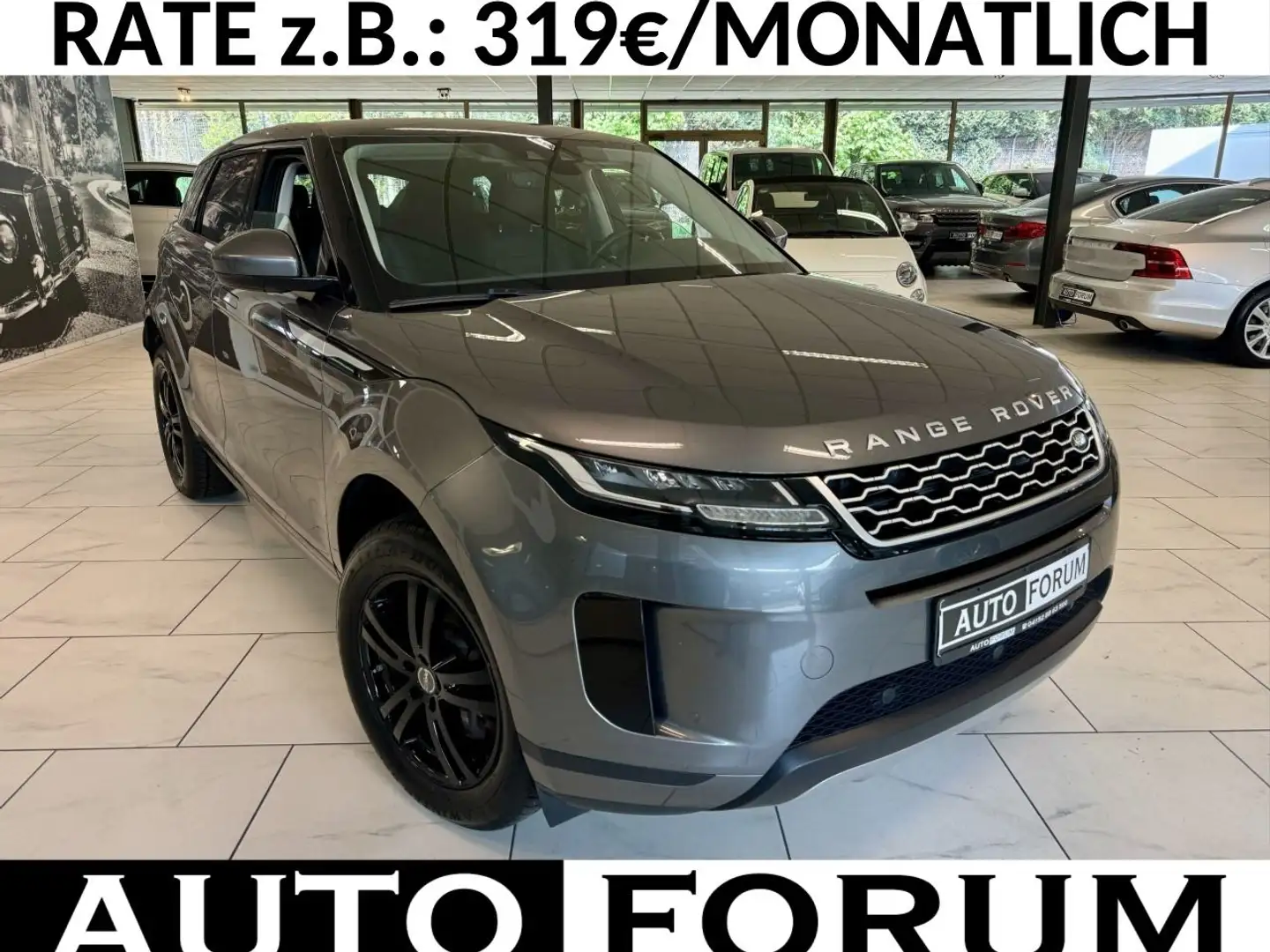 Land Rover Range Rover Evoque P200 AWD AUT LEDER NAVI CAM Grigio - 1