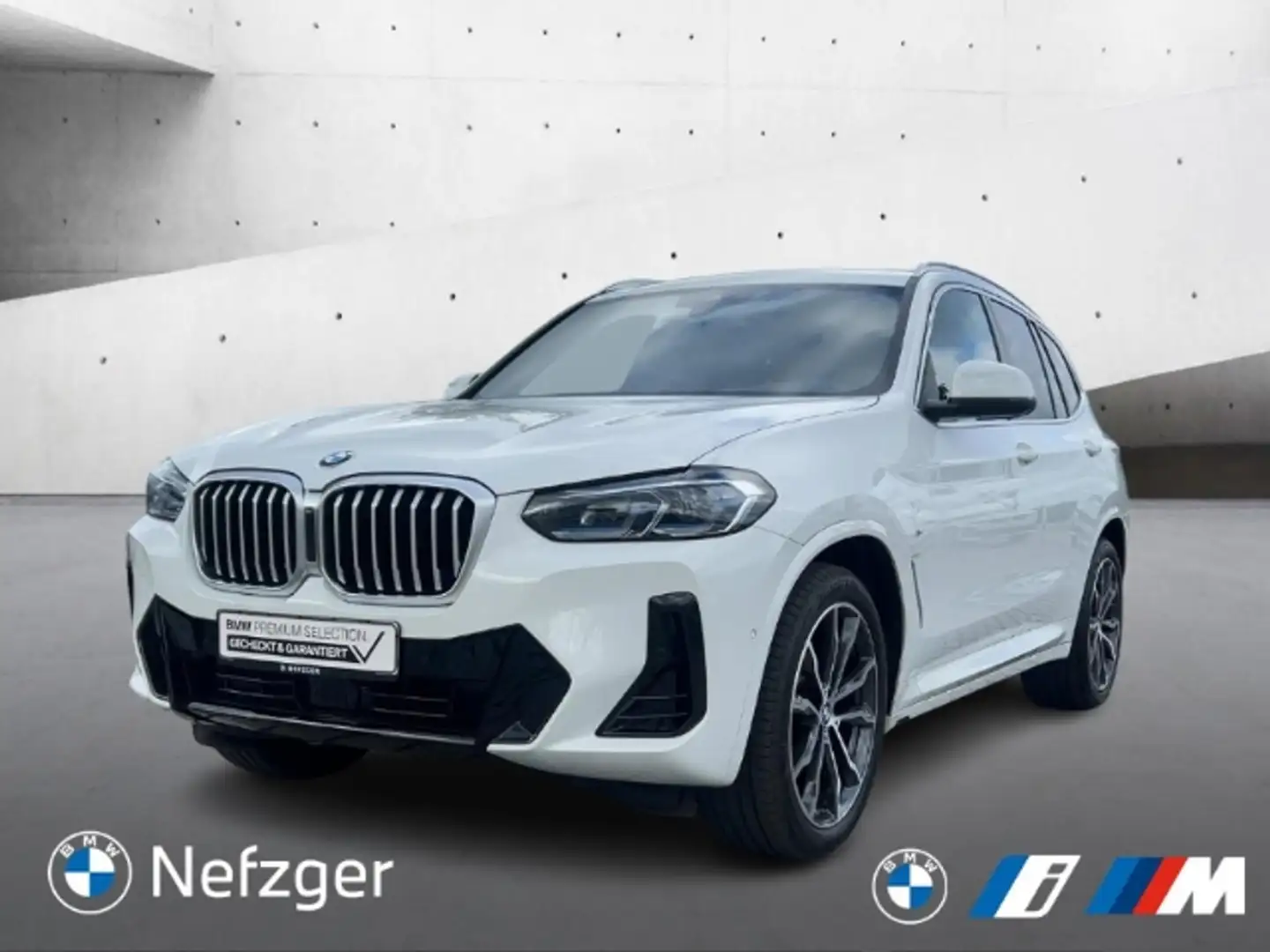 BMW X3 xDrive20d M Sport Laser HUD StandHZG AHK Navi Weiß - 1