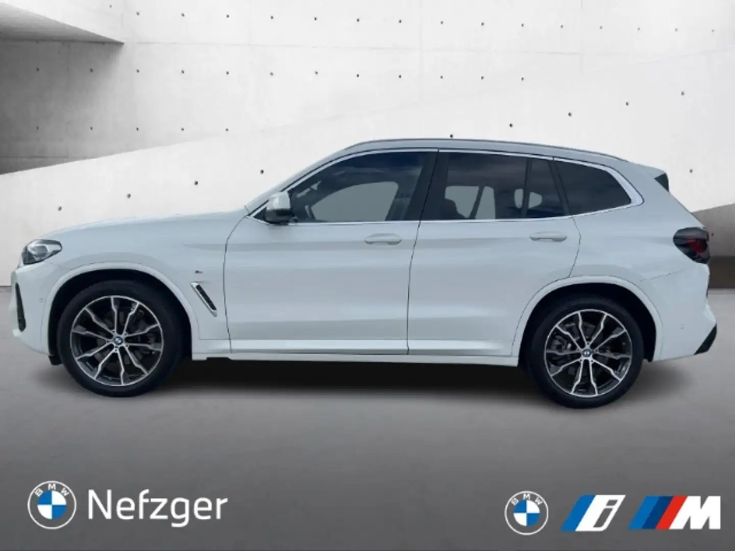BMW X3 xDrive20d M Sport Laser HUD StandHZG AHK Navi Weiß - 2