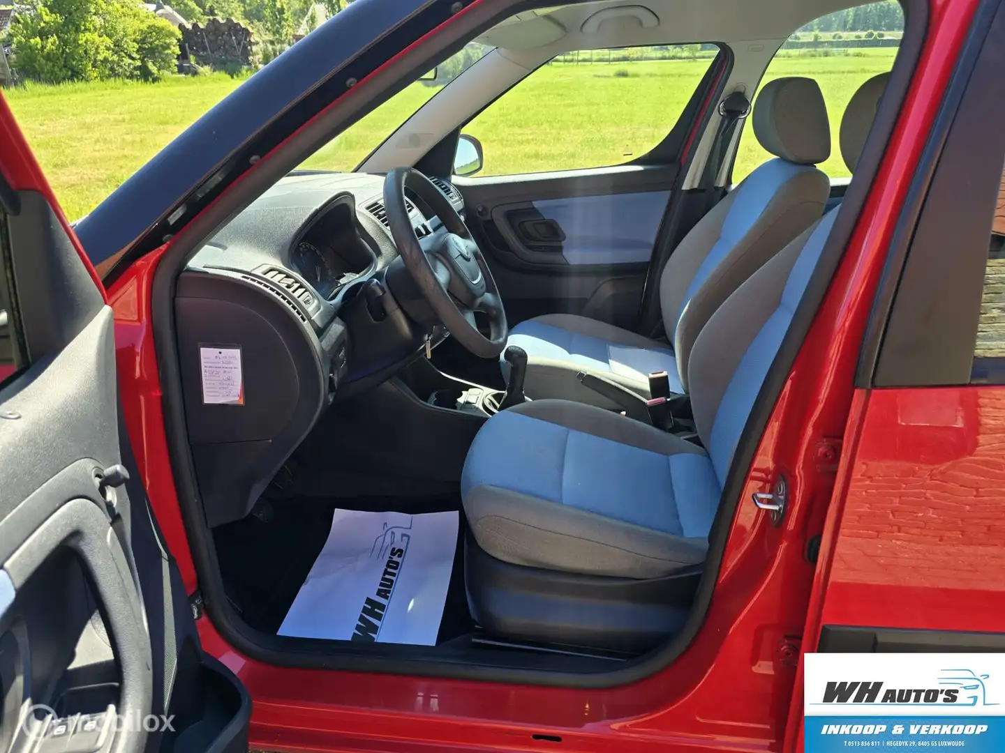 Skoda Roomster 1.2 Ambition leuke auto! Veel ruimte Червоний - 2