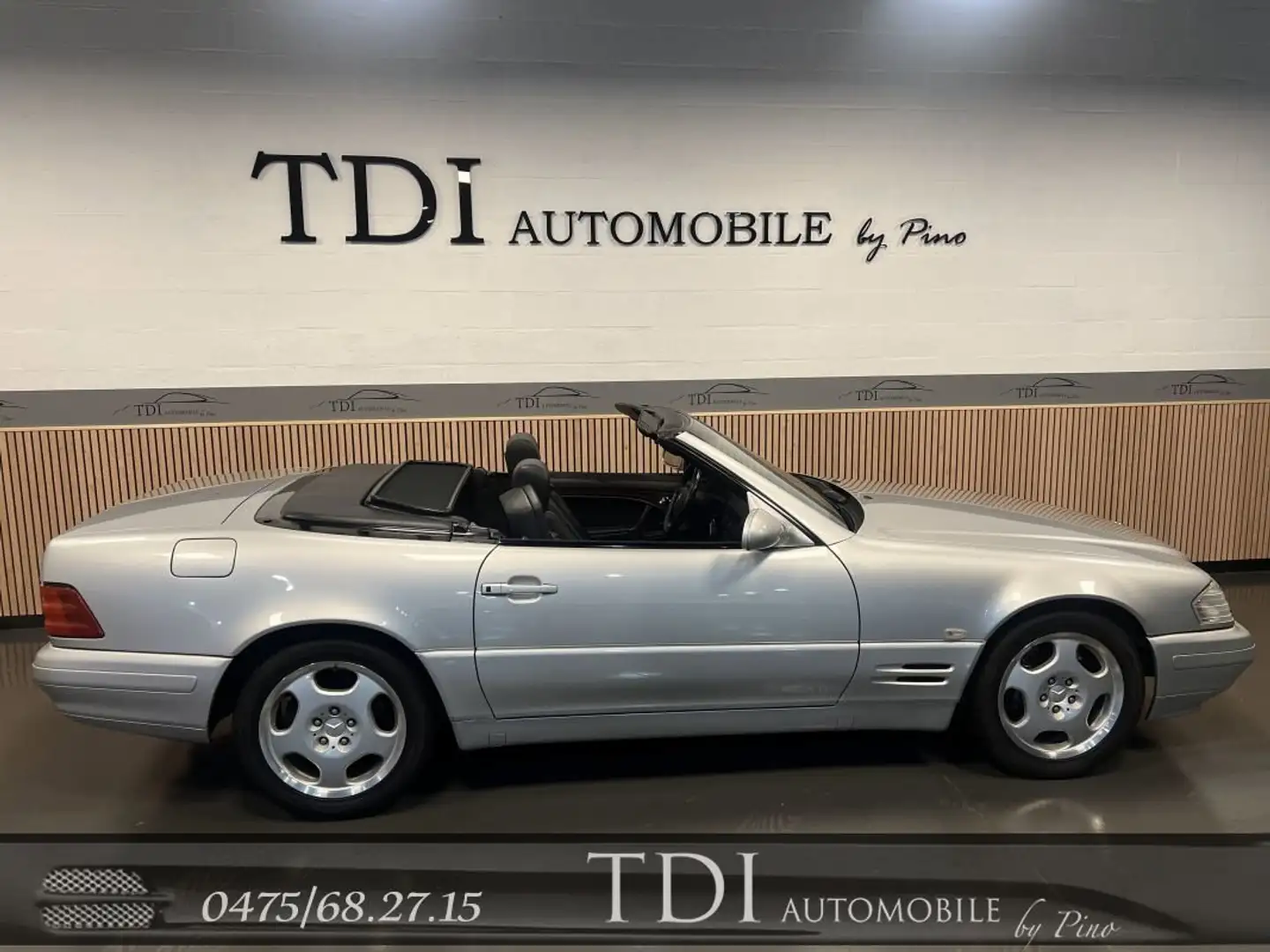 Mercedes-Benz SL 280 SL 280*Roadster*Collector*1er Main*Historique* Grijs - 2