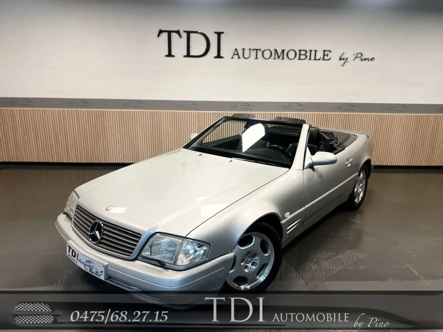 Mercedes-Benz SL 280 SL 280*Roadster*Collector*1er Main*Historique* siva - 1