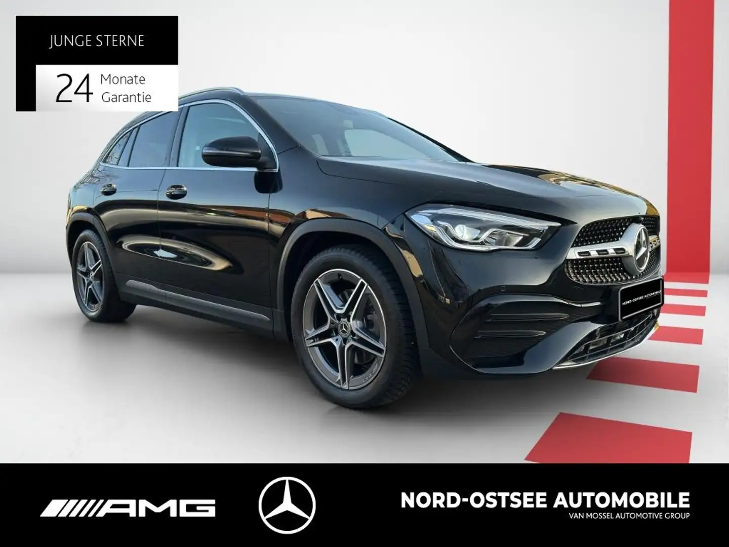 Mercedes-Benz GLA 250 4M AMG PANO KAMERA SOUND LED NAVI SITZHZ Schwarz - 2
